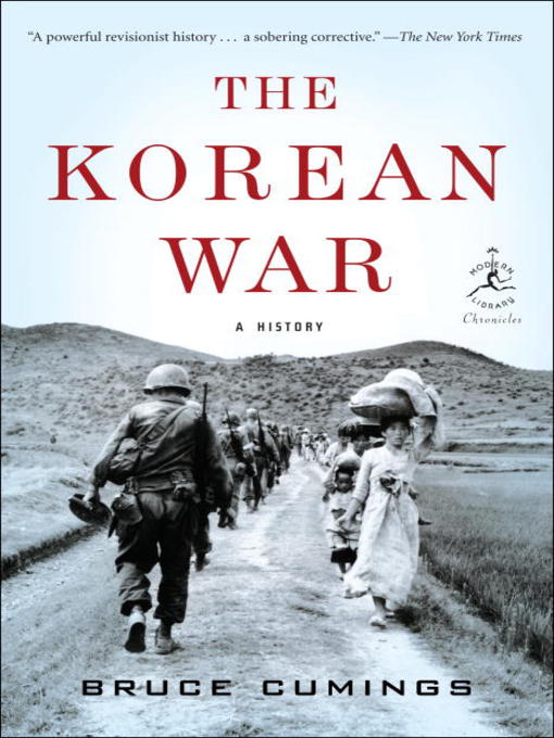 Title details for The Korean War by Bruce Cumings - Wait list